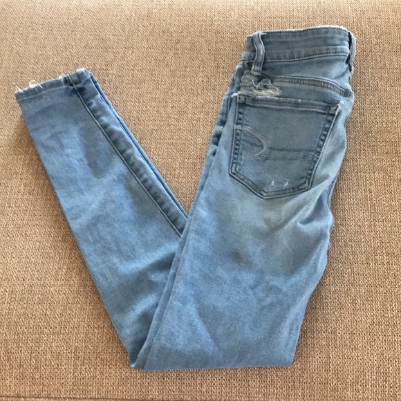 American Eagle Next Level Stretch High-Rise Jegging Sz. 0 Short - Picture 2 of 9